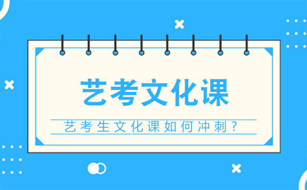 沈阳学历教育/国际本科-艺考生文化课如何冲刺?