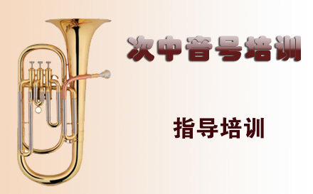 天津在线次中音号培训