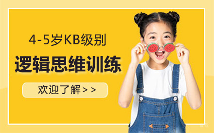上海4-5岁KB级别逻辑思维训练中班课程