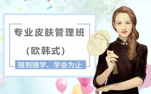 广州专业皮肤管理班(欧韩式)