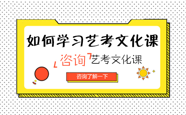 如何学习艺考文化课