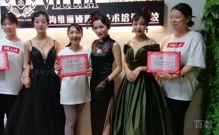 上海维丽娅美业培训学校环境