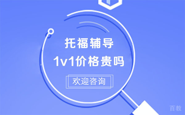 上海托福辅导1v1价格贵吗