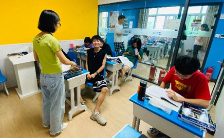 上海新航道好轻松考研学校环境