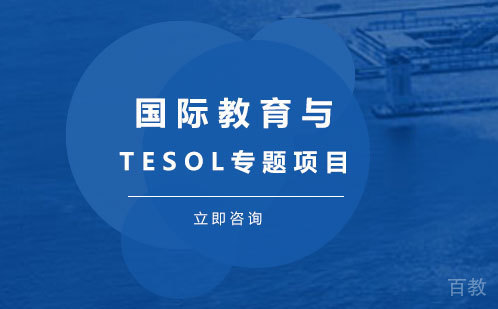 国际教育与TESOL专题项目线上班
