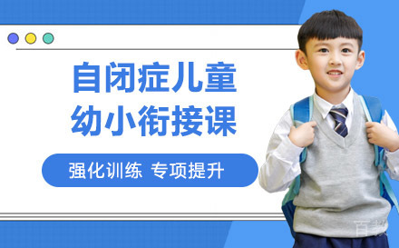 天津自闭症儿童幼小衔接课