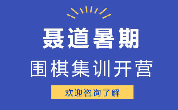 聶道暑期圍棋集訓開營-深圳聶衛(wèi)平少兒圍棋