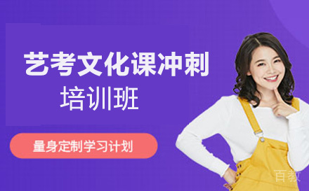 艺考文化课冲刺培训班