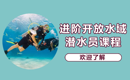 上海职业技能/IT进阶开放水域潜水员课程