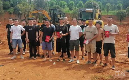 长沙汇雅挖机叉车培训学校校园环境