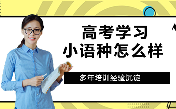 高考学习小语种怎么样