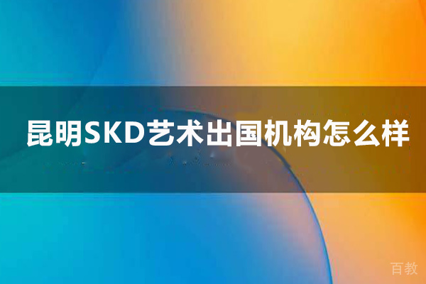 昆明SKD艺术留学机构怎么样-好吗