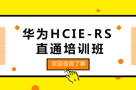 广州软件开发华为HCIE-RS直通培训班