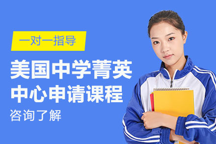 北京美国中学菁英中心申请课程
