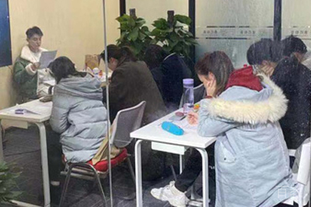 武汉意匠教育校区学员上课场景