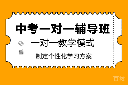 中考一对一辅导班