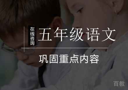 小学五年级语文辅导课程