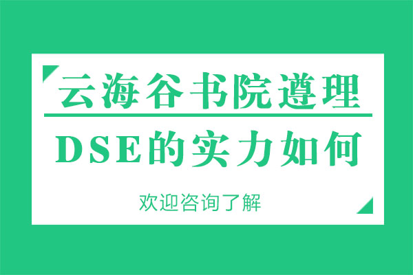 深圳云海谷书院遵理DSE的实力如何