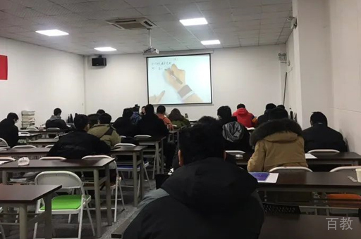 合肥文都考研校区学员上课场景