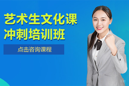 上海艺术生文化课冲刺培训班