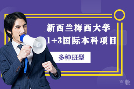 成都电子科技大学校际合作新西兰梅西大学1+3国际本科项目