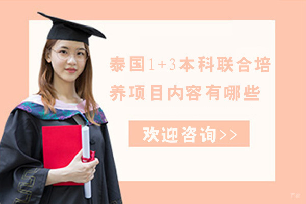 成都电子科技大学校际合作泰国1+3本科联合培养项目内容有哪些