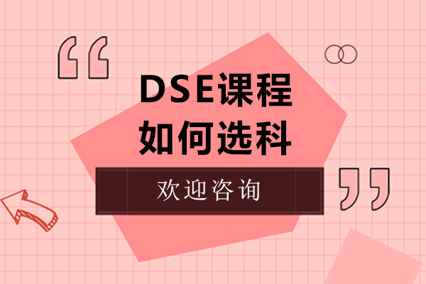 上海国际留学-DSE课程如何选科