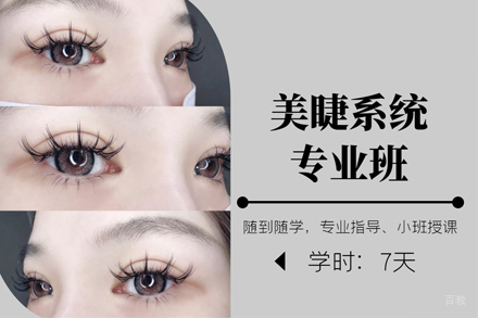 合肥金善化妆_合肥美睫系统专业班