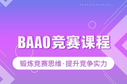 武汉国际竞赛BAAO竞赛课程