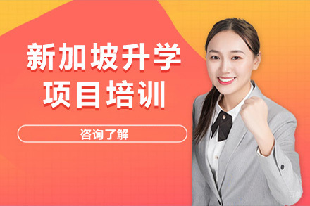 上海新加坡升学项目培训