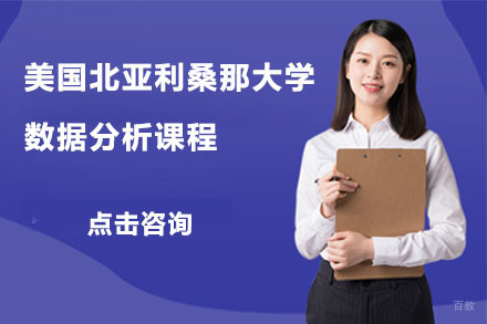 北京美国北亚利桑那大学数据分析课程