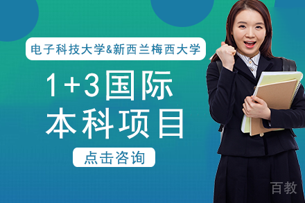 电子科技大学校际合作新西兰梅西大学1+3国际本科项目
