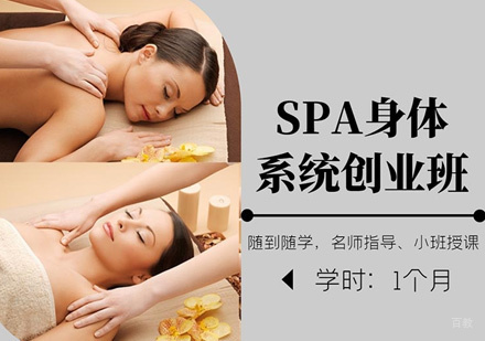 西安SPA身体系统创业班
