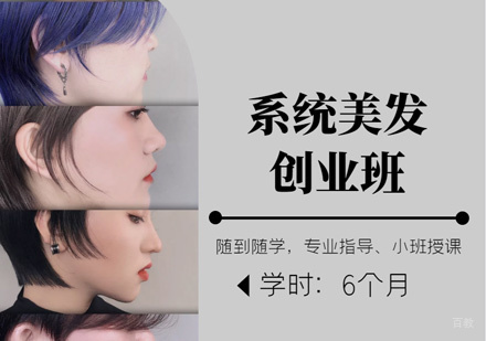 西安系统美发创业班