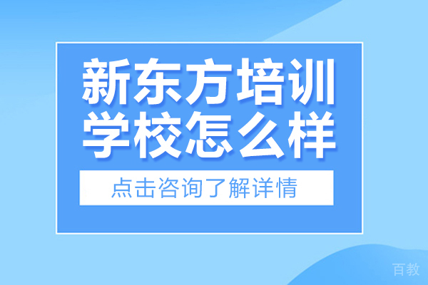 云南新东方培训学校怎么样