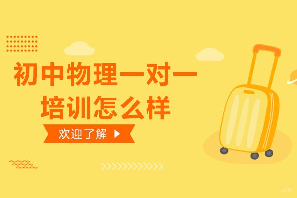初中物理一对一培训怎么样