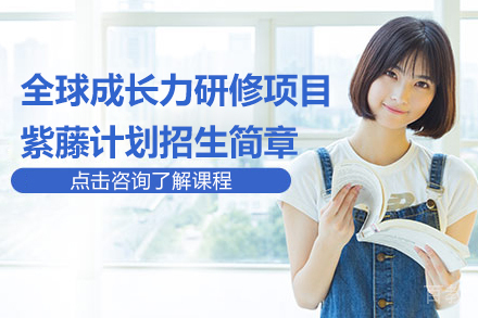 全球成长力研修项目紫藤计划招生简章
