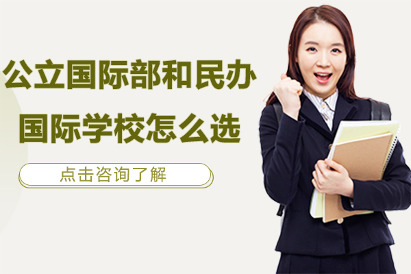 上海公立国际部和民办国际学校怎么选-上海公立学校的国际部和民办国际学校的区别