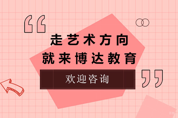 上海走艺术方向就来博达教育
