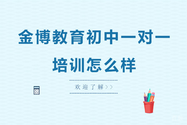 深圳金博教育初中一对一培训怎么样