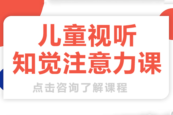 昆明儿童视听知觉注意力课