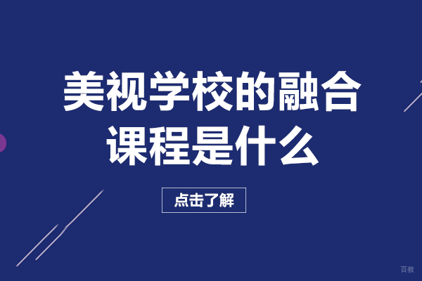 成都国际高中-成都美视学校的融合课程是什么
