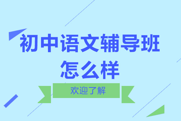 初中语文辅导班怎么样-好不好