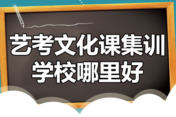 艺考文化课集训学校哪里好
