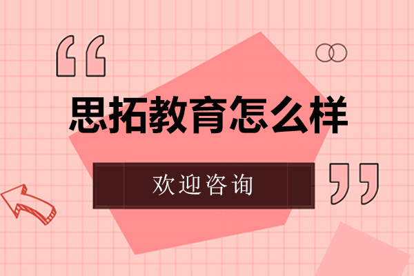 石家庄思拓教育怎么样