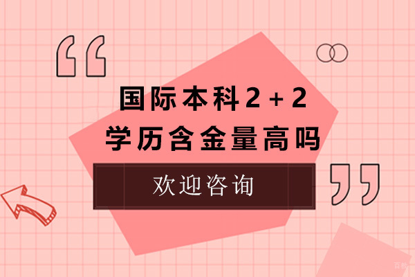 上海国际预科-上海国际本科2+2学历含金量高吗
