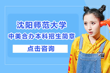 北京沈阳师范大学中美合办本科招生简章