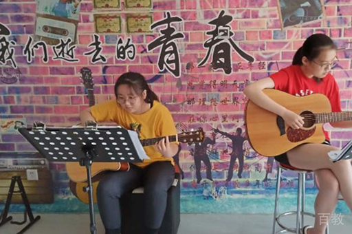 合肥大成吉他校区学员上课场景展示
