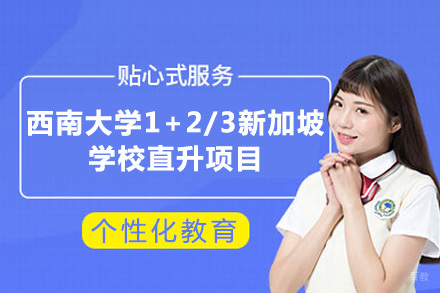 重庆西南大学1+2/3新加坡直升项目