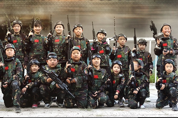 北京兵行天下夏令营营地学员活动场景展示